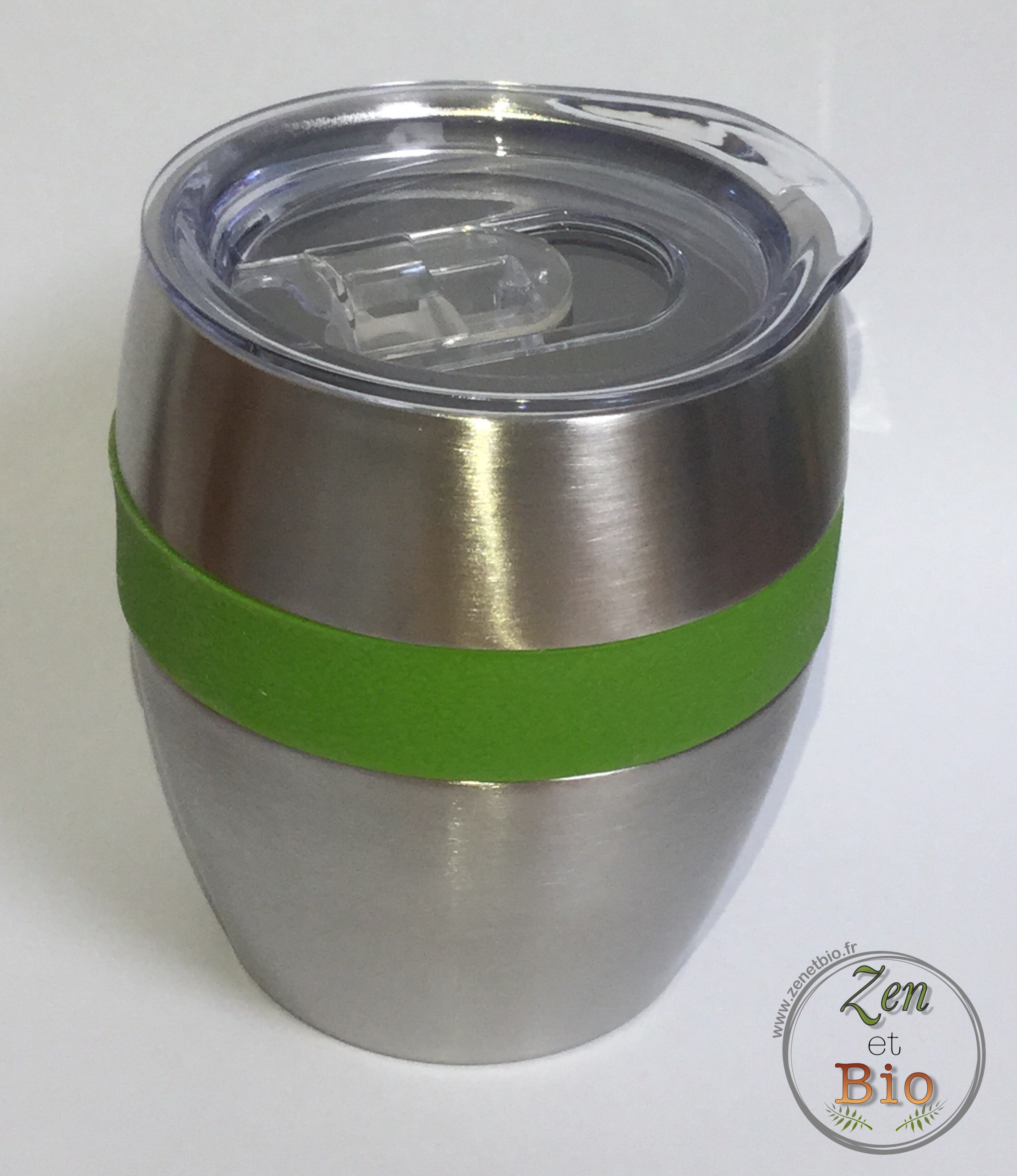 Gobelet inox Pliable sans BPA zéro déchet en acier inoxydable